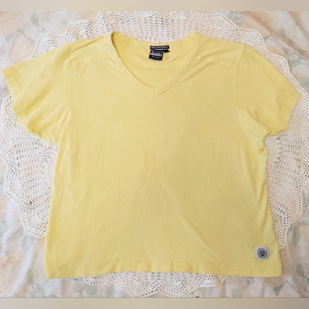 Vintage Yellow Short Sleeve Tee